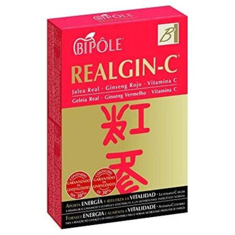 Bipole Realgin C (jalea Real+ginseng+vit.c) 20amp - Intersa