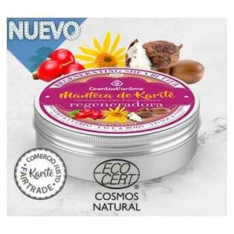 Intersa Esential Aroms Manteca de Karite Regeneradira 100g - Esential Aroms