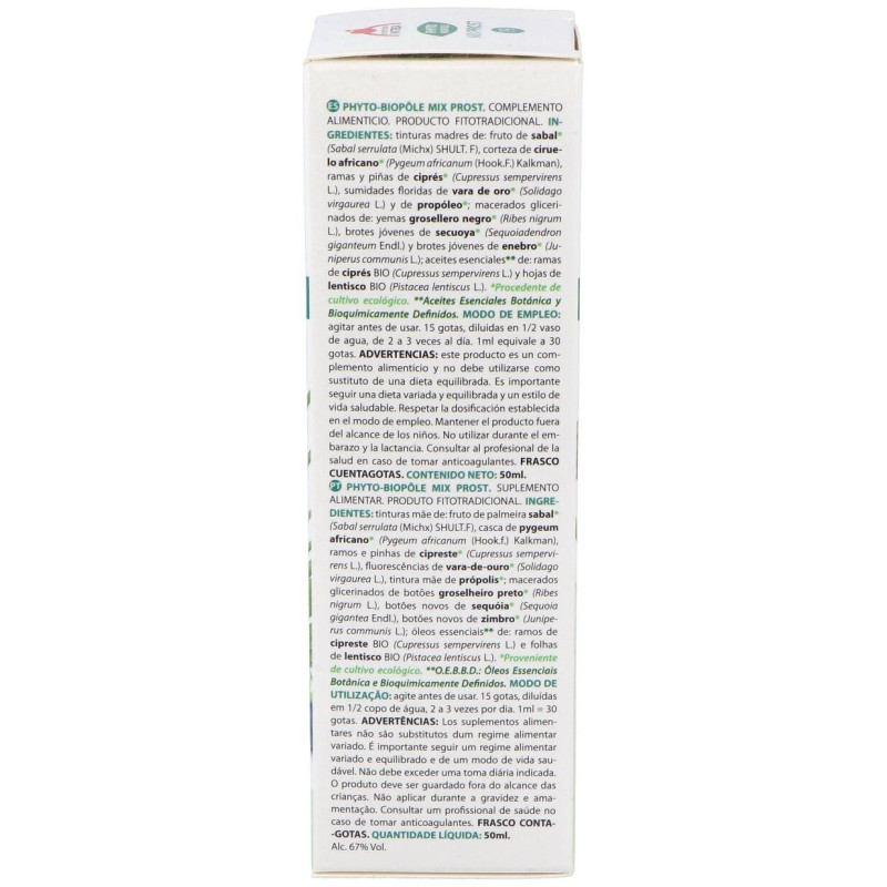 Phyto-Bipole Mix-Prost (Prostata) 50Ml.