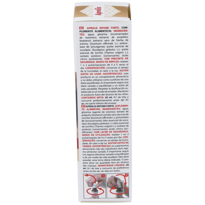 Aprolis Erysim Forte Spray 20 ml - Intersa