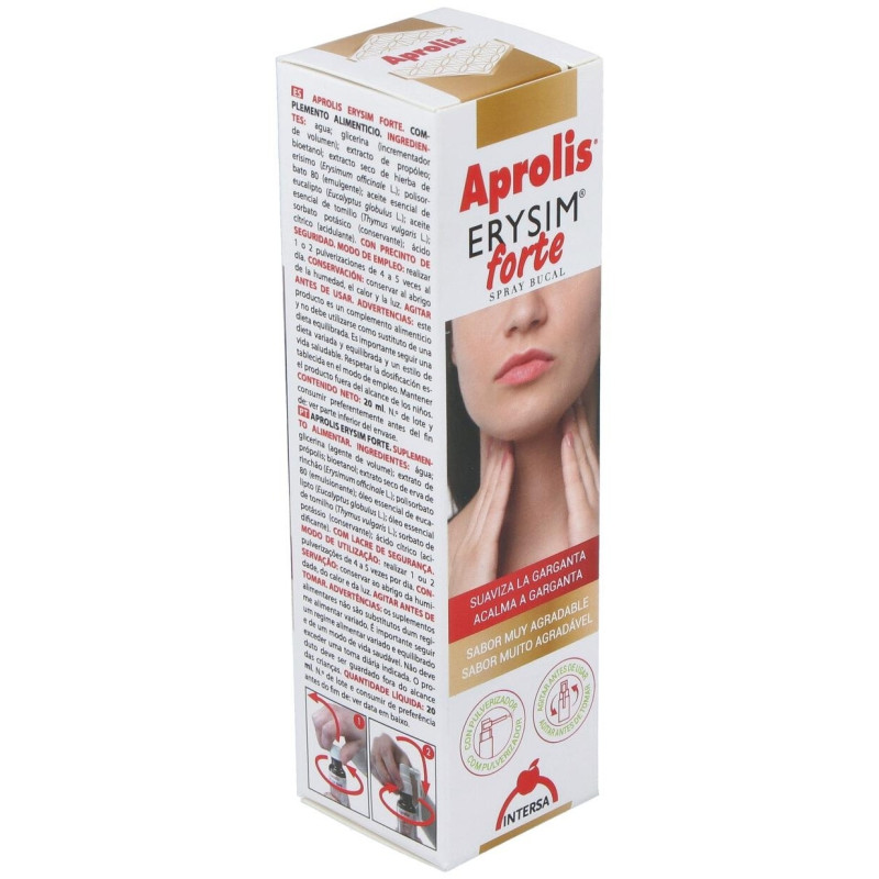 Aprolis Erysim Forte Spray 20 ml - Intersa