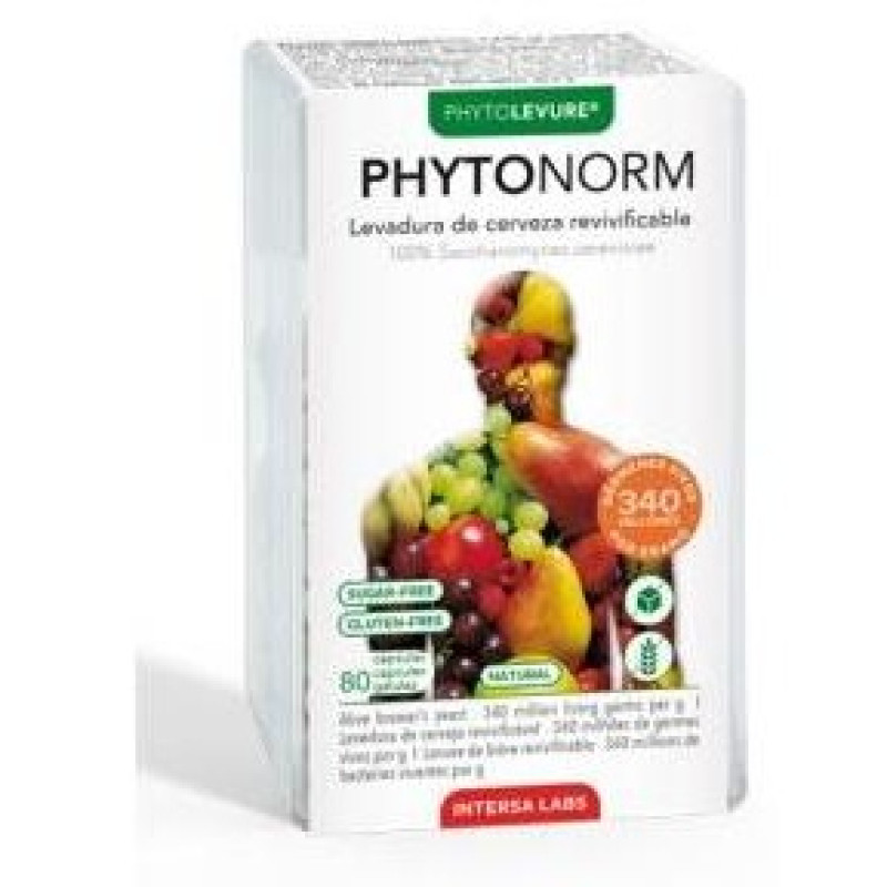 Phytolevure Levadura de Cerveza Revivificable 80cáps - Intersa
