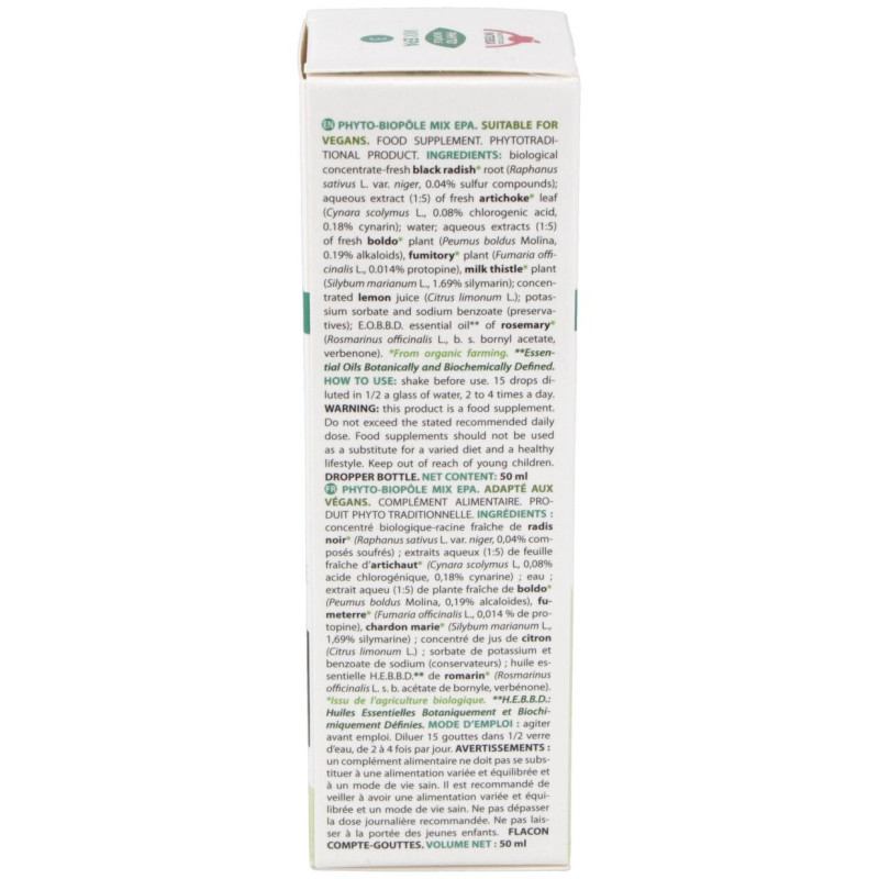 Phyto-Bipole Mix-Epa (Hepatico) 50Ml.