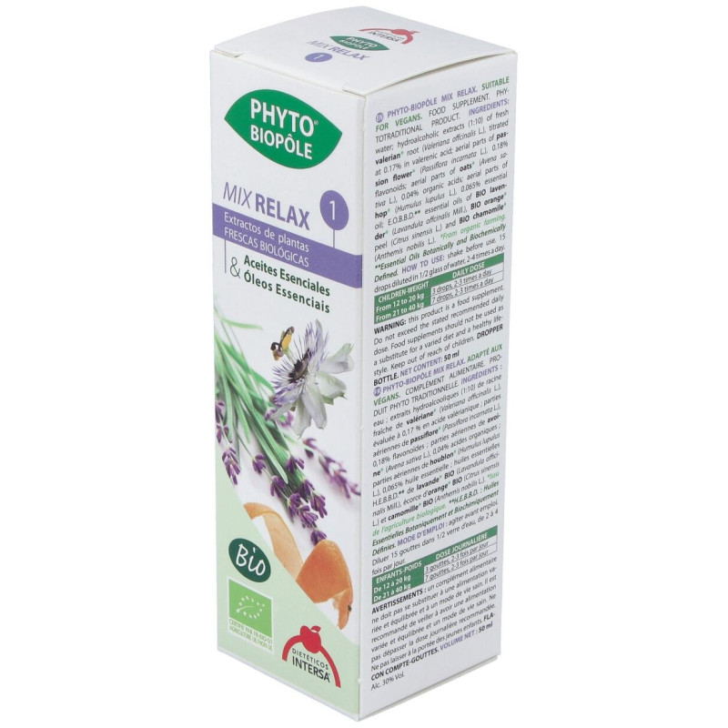 Phyto Bipole Mix 1 Relax 50ml Bio - Intersa