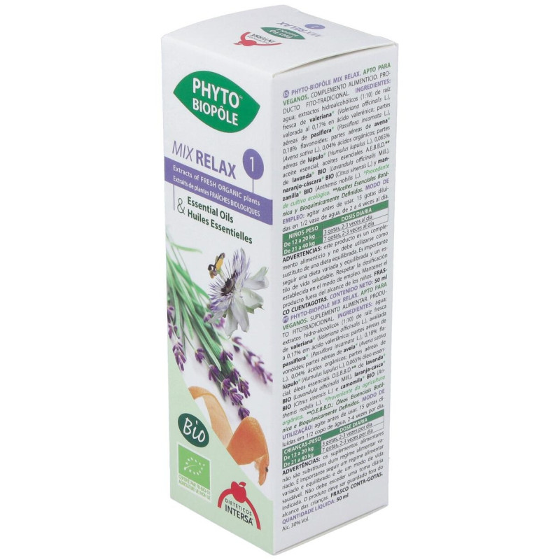 Phyto Bipole Mix 1 Relax 50ml Bio - Intersa