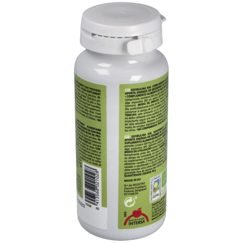 Dieteticos Intersa Espirulina 180comp - Intersa