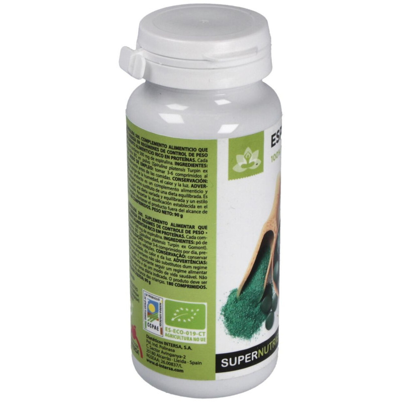 Dieteticos Intersa Espirulina 180comp - Intersa