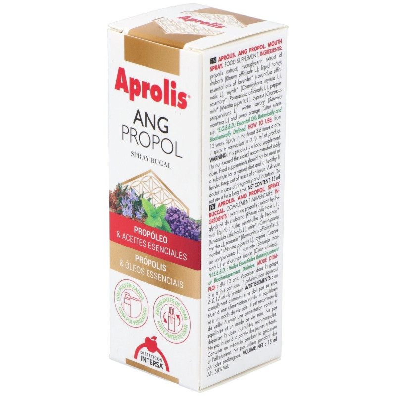 Aprolis Angi - Propol Spray Bucal 15ml - Intersa