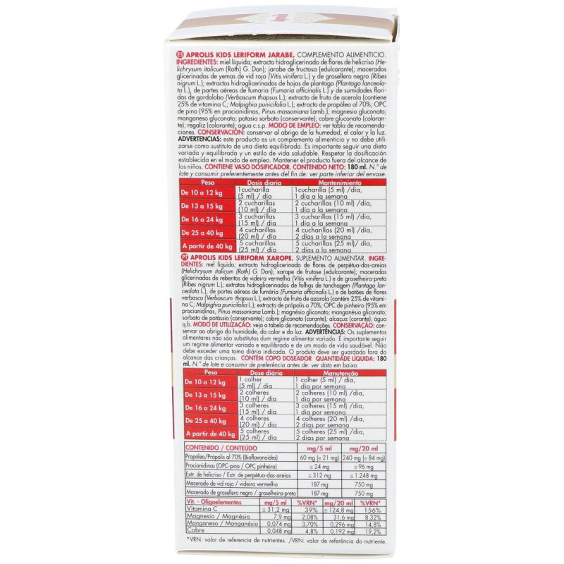 Alergi - Form (aprolis Leriform) Kids Jarabe 180ml - Intersa