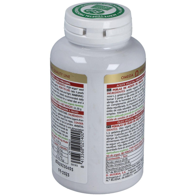 Intersa Argan 80 Perlas