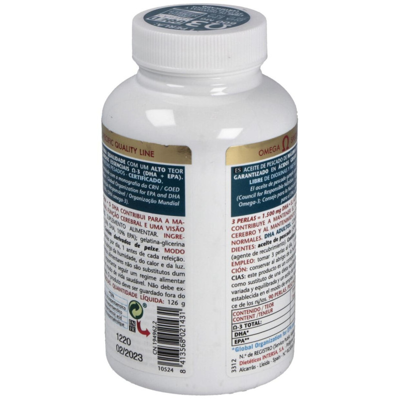 Dietéticos Intersa Dha Omega - 3 y Epa Adultos 90cáps - Intersa