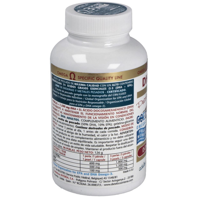 Dietéticos Intersa Dha Omega - 3 y Epa Adultos 90cáps - Intersa