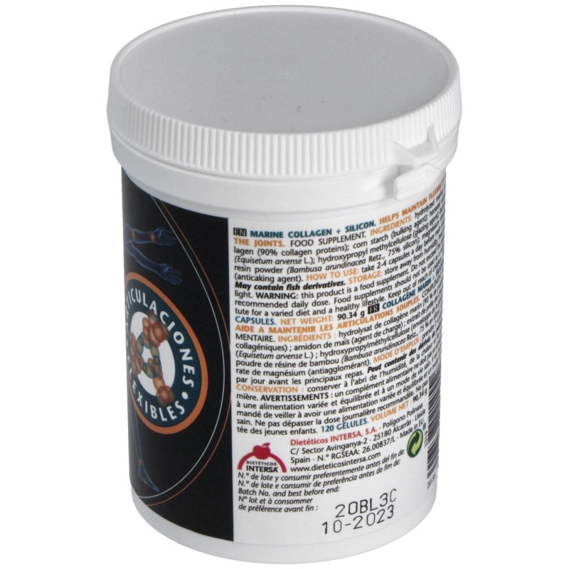 Colágeno Marino Silicio 120caps - Intersa