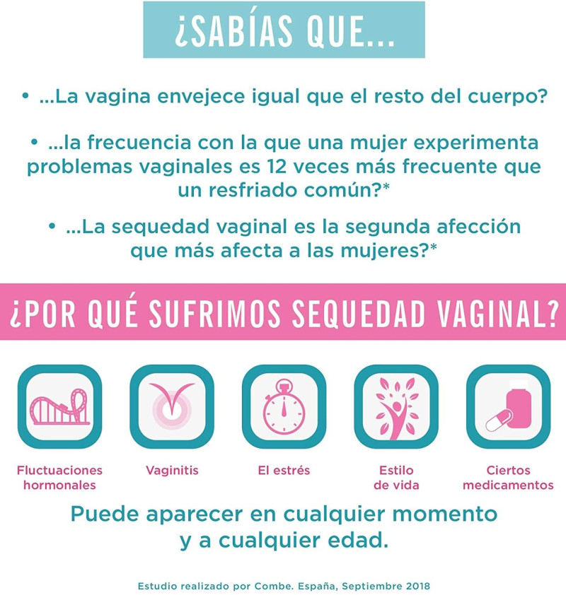 Vagisil Gel Hidratante Interno (6 Aplicadores 5 g) - Combe Europa Sl