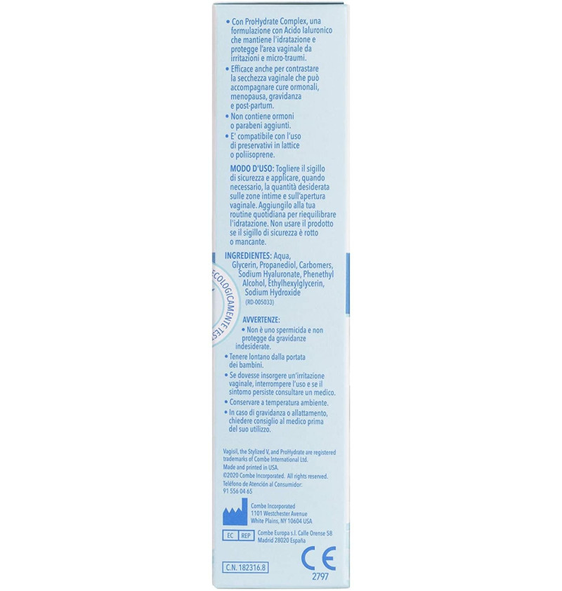 Vagisil Gel Hidratante Externo (1 Envase 30 g) - Combe Europa Sl