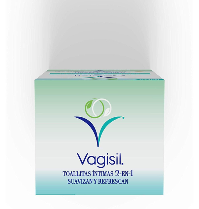 Vagisil Cuidado Incontinencia Toallitas Intimas 2 En 1 (12 Unidades)