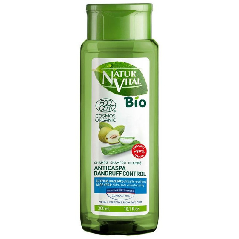 Naturvital Champu Bio Ecocert Anticaspa 300Ml