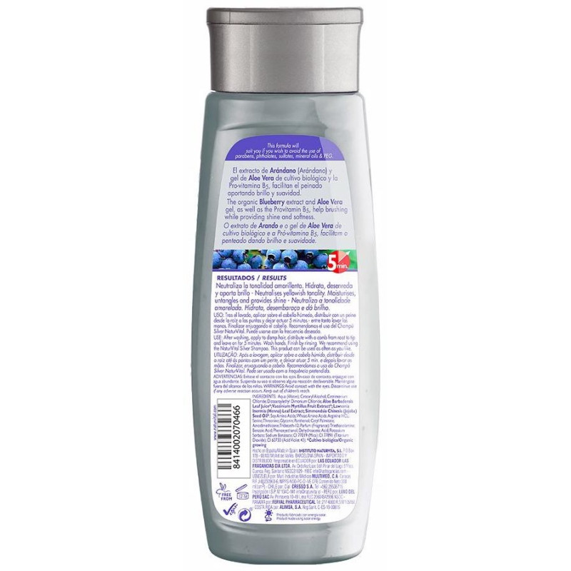 Mascarilla Silver White Orgay Hair 300ml - Naturvital