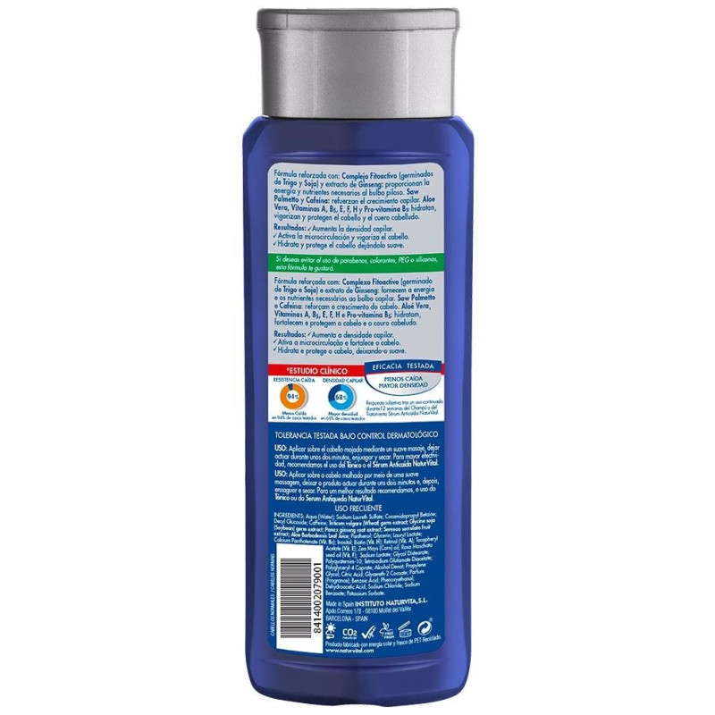 Champú Anticaída Cabellos Normales - Naturvital