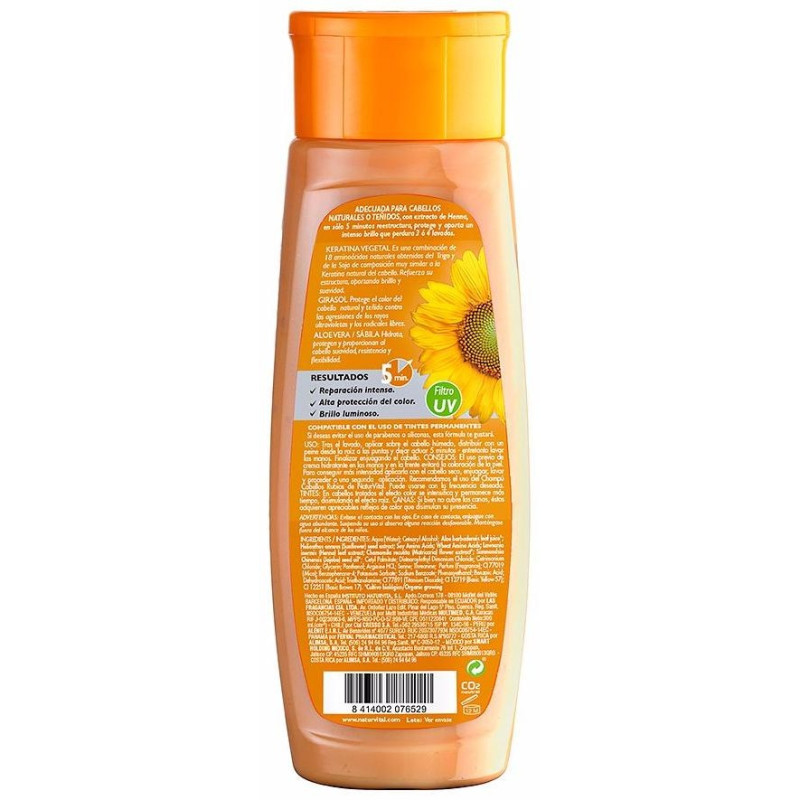 Mascarilla Coloursafe Rubio 300ml - Naturvital
