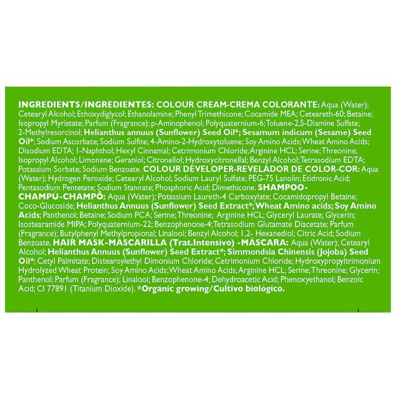 Coloursafe Tinte Permanente 6.43 Avellana 150ml - Naturvital
