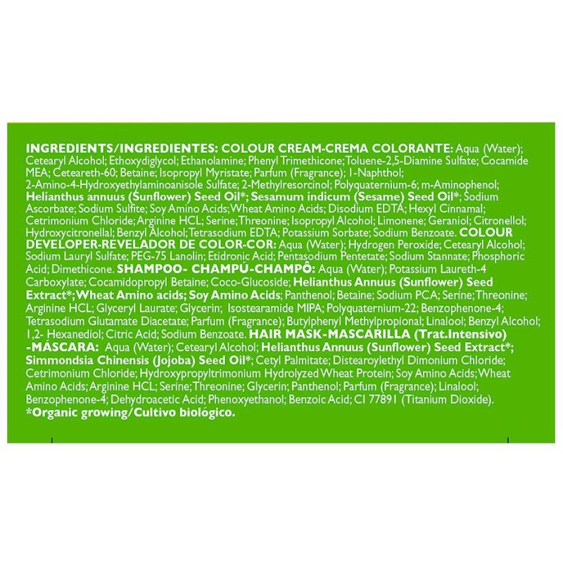 Coloursafe Tinte Permanente 1 Negro 150ml - Naturvital