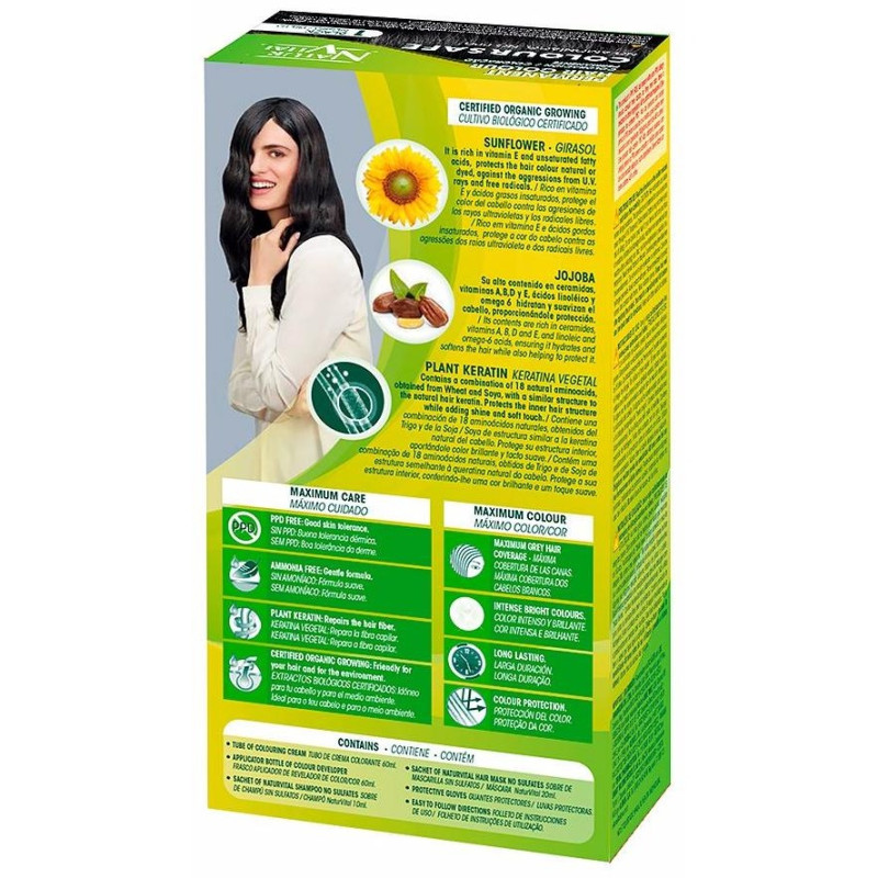 Coloursafe Tinte Permanente 1 Negro 150ml - Naturvital