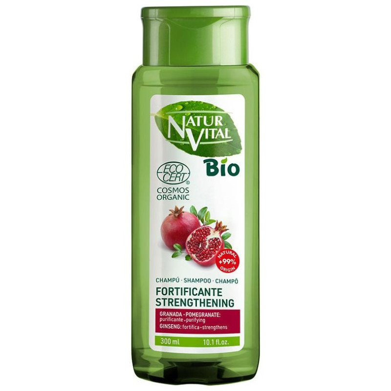 Champú Bio Ecocert Fortificante 300ml - Naturvital
