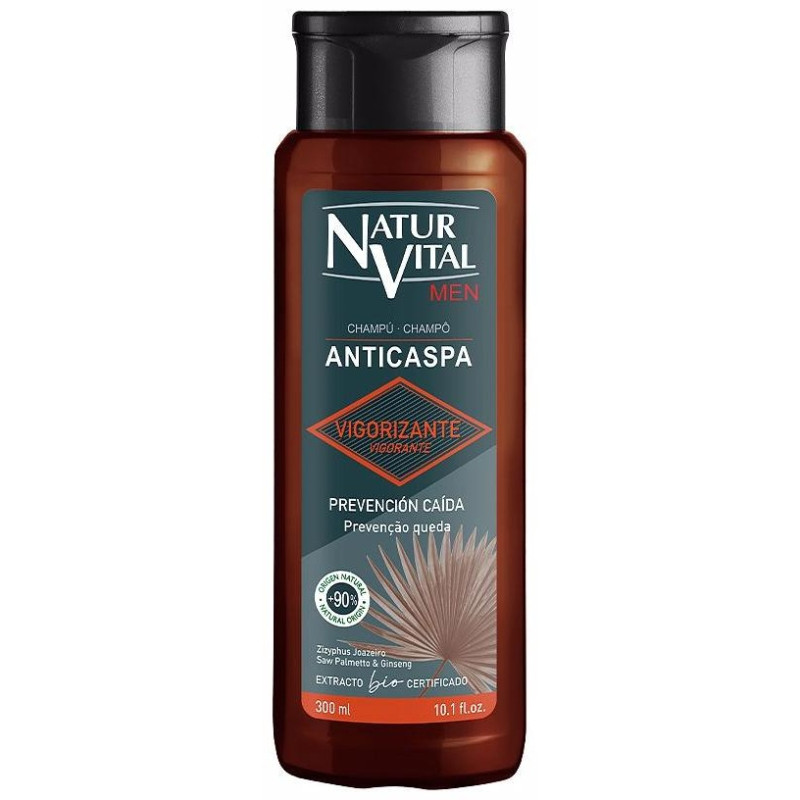 Champú Anticaspa Anticaída Vigorizante 300ml - Naturvital
