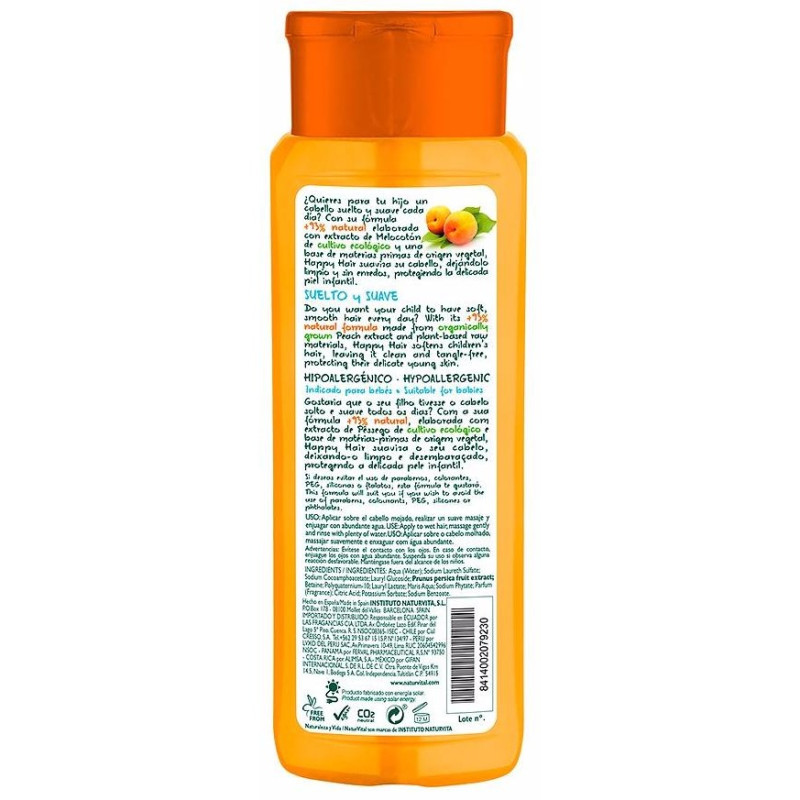 Happy Kids Champú 300ml - Naturvital