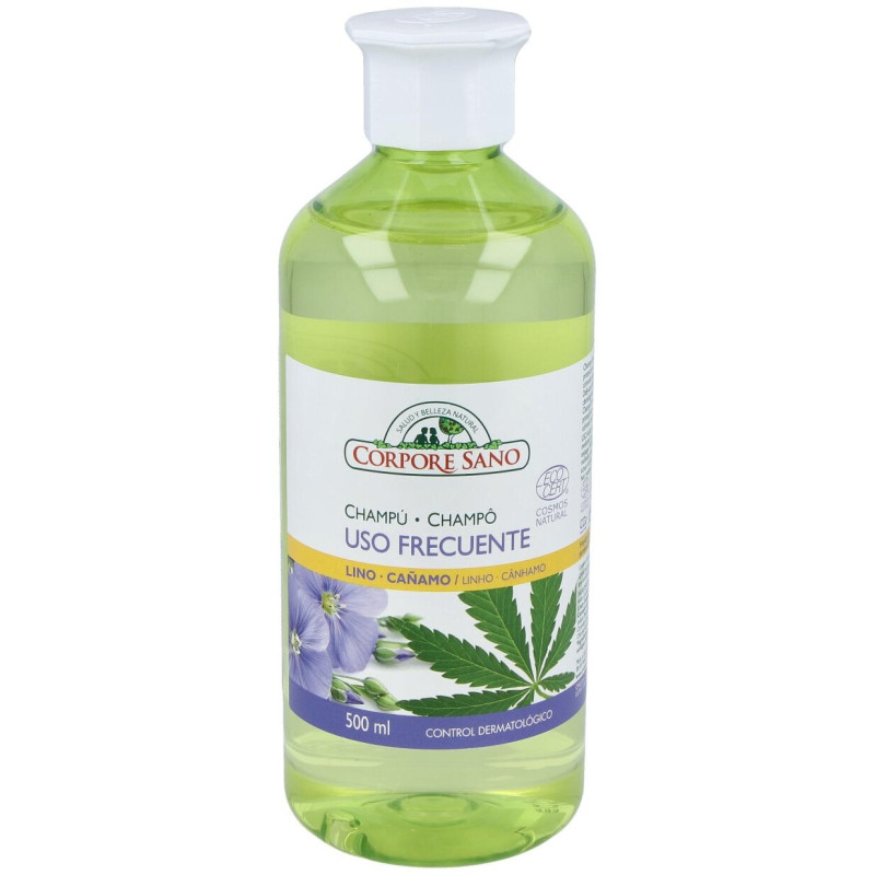 Corpore Sano Champú Uso Frecuente Lino Y Cañamo 500Ml