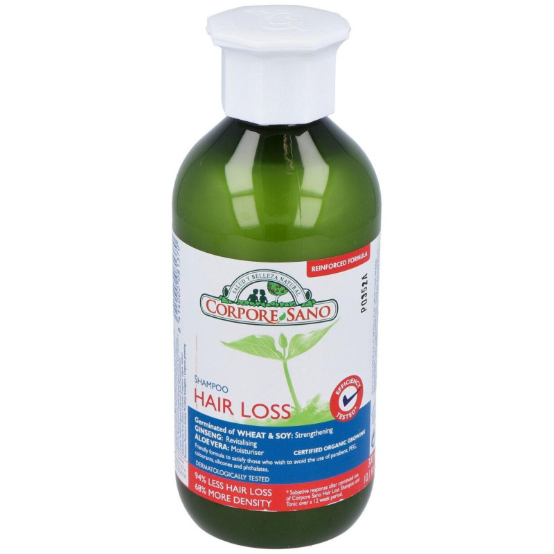 Champú Anticaida Soja_ Cereales y Ginseng 300 ml - Corpore Sano