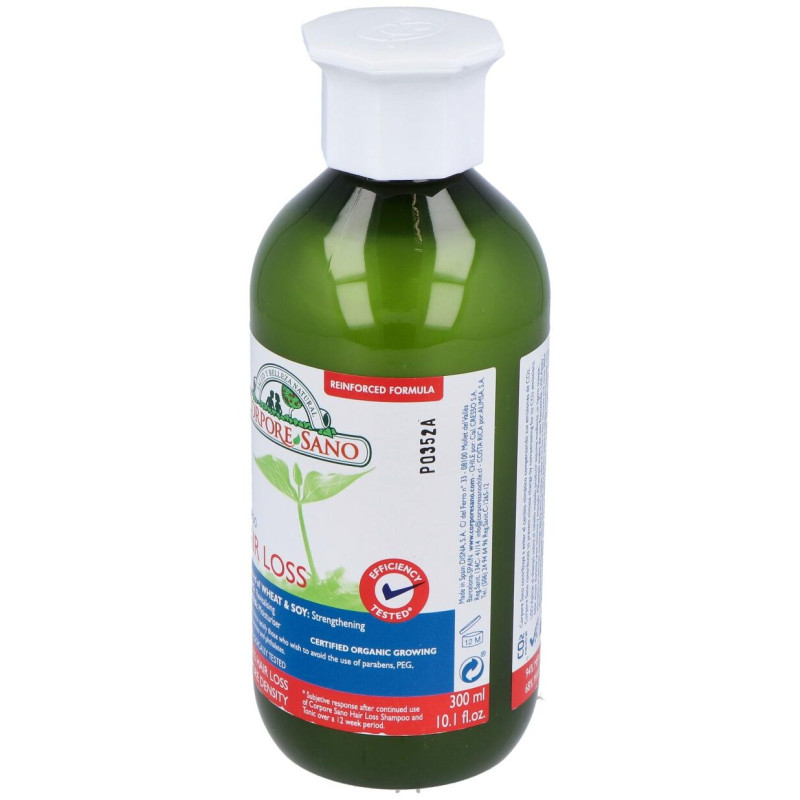 Champú Anticaida Soja_ Cereales y Ginseng 300 ml - Corpore Sano