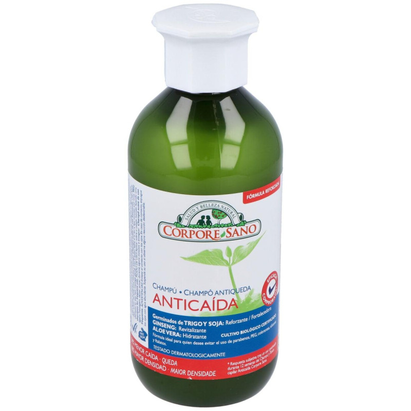 Champú Anticaida Soja_ Cereales y Ginseng 300 ml - Corpore Sano