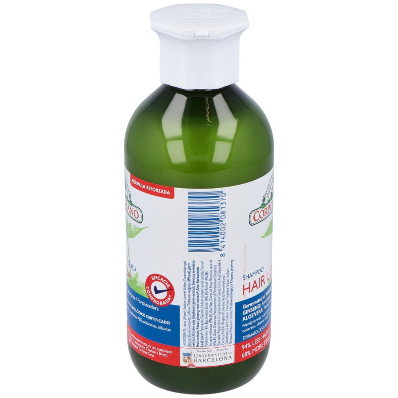 Champú Anticaida Soja_ Cereales y Ginseng 300 ml - Corpore Sano