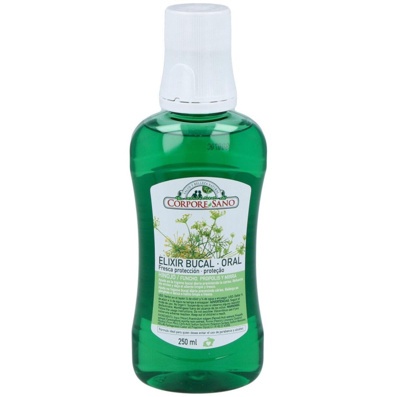 Elixir Bucal Mirra Propolis e Hinojo 250ml - Corpore Sano