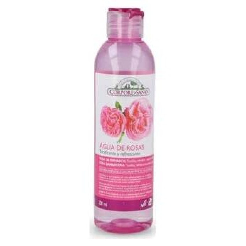 Agua Rosas sin Alcohol Damascena 200ml - Corpore Sano
