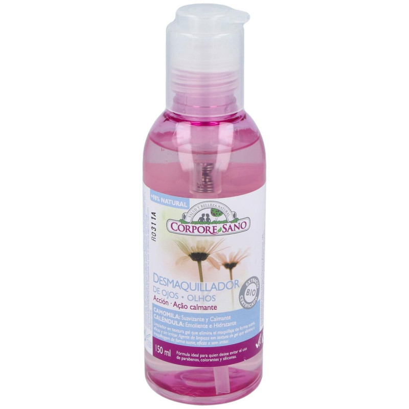 Desmaquillador Ojos Camomila y Caléndula 150ml - Corpore Sano
