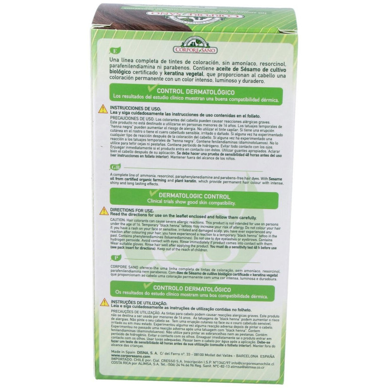 Tinte 5.7 Chocolate - Corpore Sano