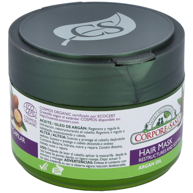 Mascarilla Capilar Aceite de Argán Cosmos 50ml - Corpore Sano