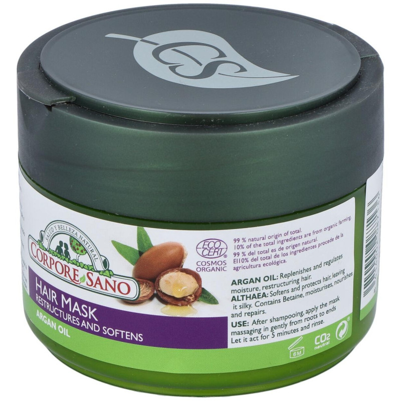 Mascarilla Capilar Aceite de Argán Cosmos 50ml - Corpore Sano