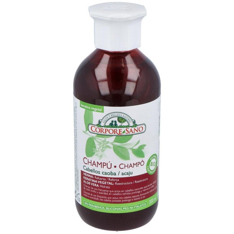 Champu Cabellos Caoba 300 ml Bio - Corpore Sano