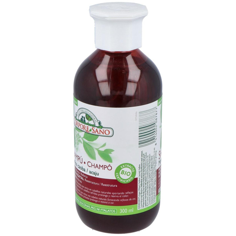 Champu Cabellos Caoba 300 ml Bio - Corpore Sano
