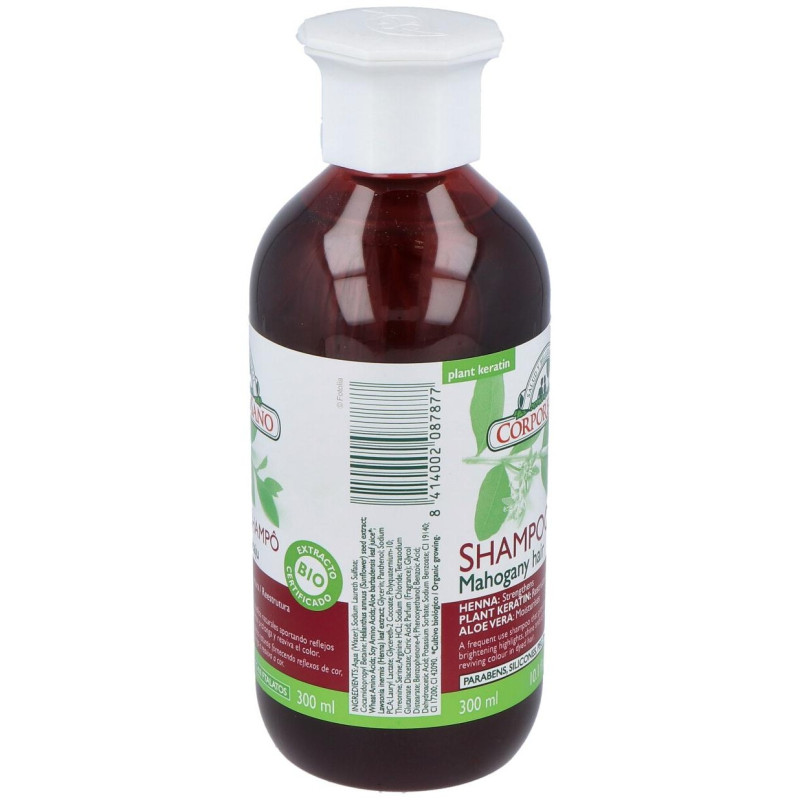Champu Cabellos Caoba 300 ml Bio - Corpore Sano