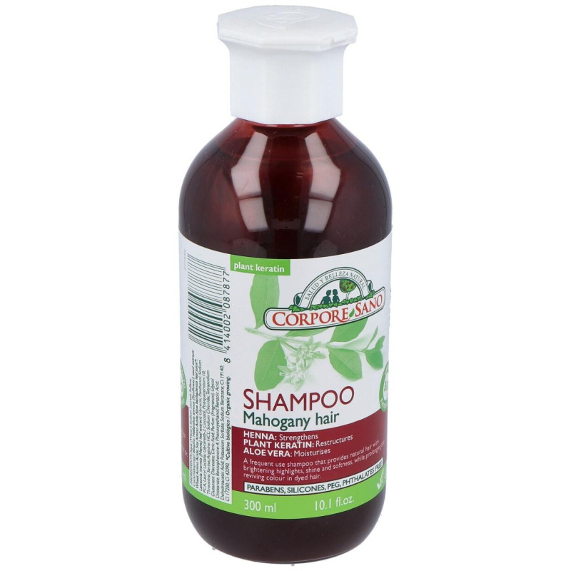 Champu Cabellos Caoba 300 ml Bio - Corpore Sano