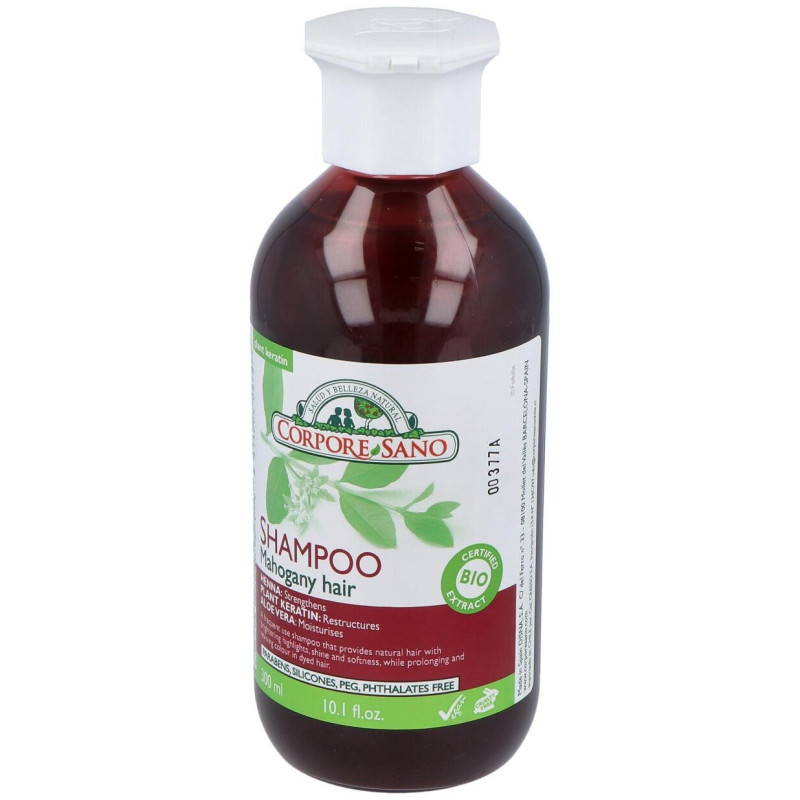 Champu Cabellos Caoba 300 ml Bio - Corpore Sano