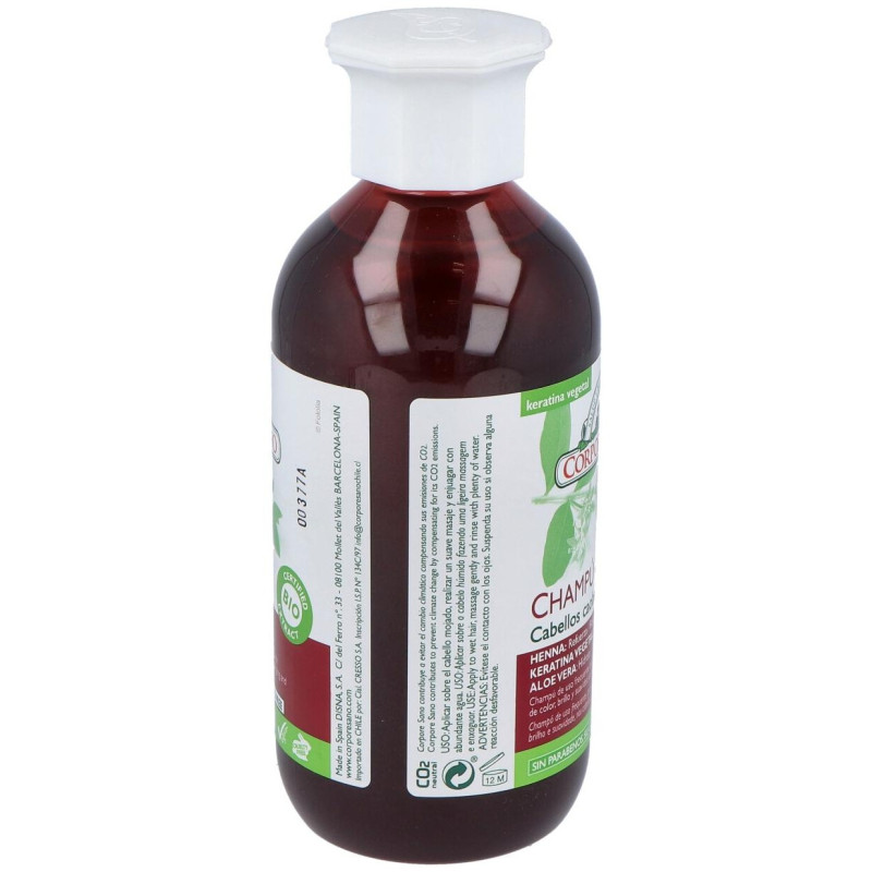 Champu Cabellos Caoba 300 ml Bio - Corpore Sano