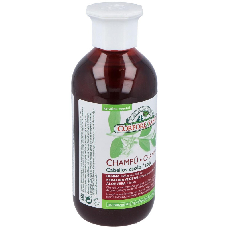 Champu Cabellos Caoba 300 ml Bio - Corpore Sano