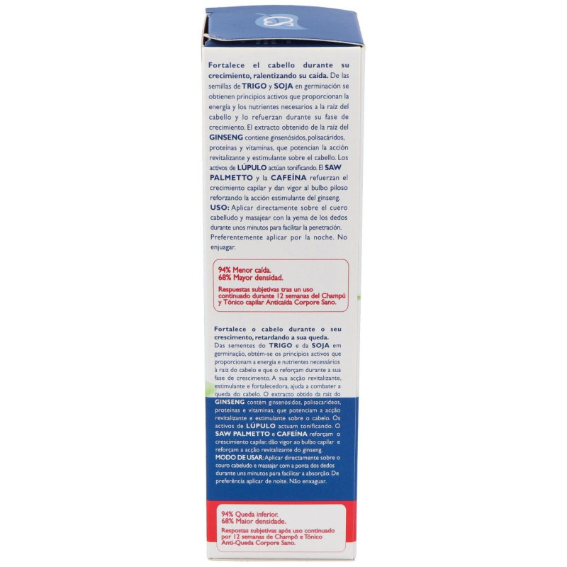 Corpore Sano Locion Soja Cereales Y Ginseng Anticaida 150Ml