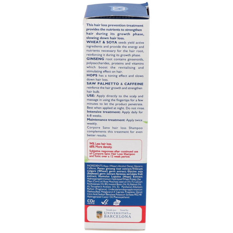Corpore Sano Locion Soja Cereales Y Ginseng Anticaida 150Ml